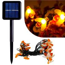 Pisca Pisca De Led Fio Fada Carregador Solar Cordão 9.5 Metros Decoração Natalina Premium