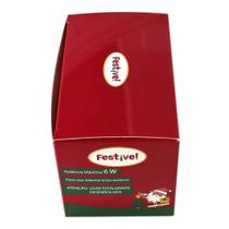 Pisca Pisca de Natal 200 Lâmpadas LED Coloridas Fio Transparente 110v - Festive