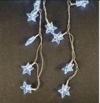 Pisca-Pisca Lâmpadas 20 Leds Estrela Branca Enfeite de Natal - Maf Shop - rio master