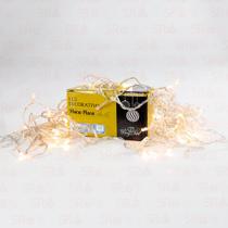 Pisca Pisca LED 100 lâmpadas para Decoração de Árvore de Natal Branco Amarelo Colorido 110V 220V