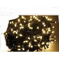 Pisca-Pisca Led 100 Leds branco quente Para Decoração De Festa / Natal 8metros -110v ou 220v