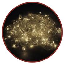 Pisca Pisca Led Branco Quente Natal 8 Funções 100 Lâmpadas 220v Decoração Pisca Pisca Led Branco Quente Natal 8 Funções 100 Lâmpadas 220v Decoração