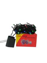 Pisca Pisca Led Colorido Com 100 Lâmpadas 110v 8 Funções 8M Pisca Pisca Led Colorido Com 100 Lâmpadas 110v 8 Funções 8M