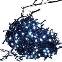 Pisca Pisca Luz De Natal 100 Lâmpadas 4,2m Branco Frio 127V