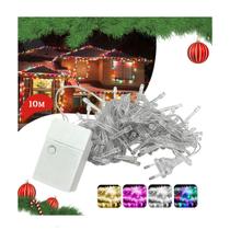 Pisca Pisca Luz Natal Led 10m 110V Decoração Fio Transparente Pisca Pisca Luz Natal Led 10m 110V Decoração Fio Transparente