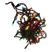 Pisca Pisca Natal 100 Lâmpadas Colorida Arroz 8 Funções 127v - Rio Master