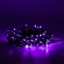 Pisca pisca natal, 10m, 100 leds, 8 funções, fio verde