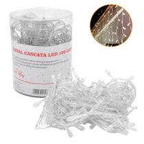 Pisca Pisca Natal Cascata Led Frio 100 Lâmpadas 127V - Casambiente Pisca Pisca Natal Cascata Led Frio 100 Lâmpadas 127V - Casambiente