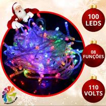Pisca Pisca Natal Decoração Colorido 100 LEDs 10 Metros