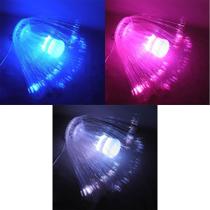 Pisca Pisca Natal Fibra Otica Agua Viva RGB Festa Bivolt Natalino Led