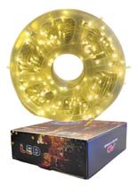 Pisca Pisca Natal Grande Led 600 Luzes 100 Metros Branco Quente