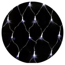 Pisca Pisca Natal Rede 3 Metros 240 Led Branco 8 Funções 220V