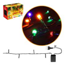 Pisca Pisca para Arvore de Natal 10m Interior/exterior 100 Lâmpadas Led