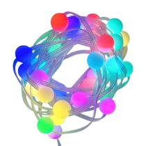 Pisca-Pisca RGB Ritmo Musical 33 LEDs 5m com Controle e APP Decorlux Pisca-Pisca RGB Ritmo Musical 33 LEDs 5m com Controle e APP Decorlux