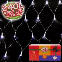 pisca piscas rede branca 240 lampadas com 8 funções 220v pisca piscas rede branca 240 lampadas com 8 funções 220v
