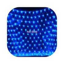 Pisca Rede 320 Led 2,5m x 2,0m 8 Funções Azul Decor Natal 220V Pisca Rede 320 Led 2,5m x 2,0m 8 Funções Azul Decor Natal 220V