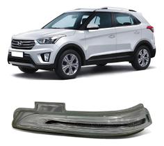 Pisca Retrovisor Creta 2017 2018 2019 2020 2021 Esquerdo Cristal