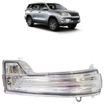 Pisca Retrovisor Hilux Sw4 2016 2017 2018 2019 2020 Led Cristal Lente Lisa Acrílico