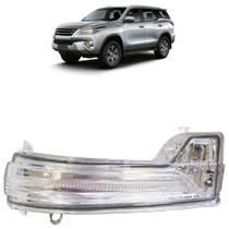 Pisca Retrovisor Hilux Sw4 2016 2017 2018 2019 2020 Led Cristal Lente Lisa Acrílico