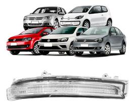 Pisca Retrovisor Volkswagen Gol Polo Golf Up Fox Saveiro Voyage Lado Esquerdo (Motorista)