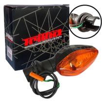 Pisca Seta Completo Fan 125/Start 150/160 Dianteiro Esquerdo Lente Ambar