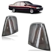 Pisca Seta Dianteira Omega 1992 1993 1994 1995 1996 1998 Fumê Estriada Acrílico