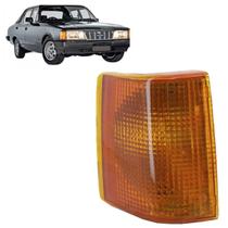 Pisca Seta Dianteira Opala 1988 1989 1990 1991 1992 Âmbar Estriada Acrílico
