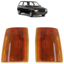 Pisca Seta Dianteira Passat Pointer 1985 1986 1987 1988 Cristal Estriada Acrílico