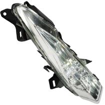 Pisca seta dianteiro direito Biz110 Biz125 2018 em diante cristal