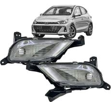 Pisca Seta Lanterna Parachoque Dianteiro Hb20 2023 Até 2024 Par 2 peças