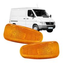 Pisca Seta Lanterna Paralama Sprinter 1997 até 2011 310 311 312 313 Laranja Ambar Par 2 peças