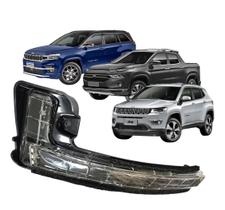 Pisca Seta Lanterna Retrovisor Jeep Compass Commander Toro 2017 Até 2023 Pisca Seta Lanterna Retrovisor Jeep Compass Commander Toro 2017 Até 2023