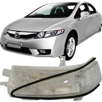 Pisca Seta Retrovisor New Civic de 2007 À 2011 - Ld Esquerdo