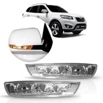 Pisca Seta Retrovisor Santa Fe 2010 A 2013 Pisca Seta Retrovisor Santa Fe 2010 A 2013