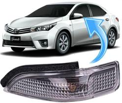 Pisca Seta Retrovisor Toyota Corolla De 2015 À 2017 Esquerdo Pisca Seta Retrovisor Toyota Corolla De 2015 À 2017 Esquerdo