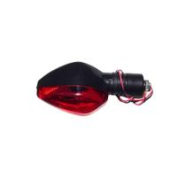 Pisca (Seta) S/Lamp C/ Chicote E Coxim Compativel Bros Nxr 150 2013/... Dd/Te-Vermelho
