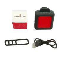 Pisca Sinalizador Bike Traseiro Absolute Basic Recarregável