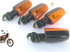 Pisca Titan 125 150 Ano 2000 a 2009 Amarelo Ambar Honda Gvs Premium - Vitória Representante