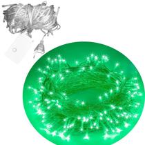 Pisca Varal Decoração Natal 300 Lâmpadas LEDs Verde 25M 220v Pisca Varal Decoração Natal 300 Lâmpadas LEDs Verde 25M 220v