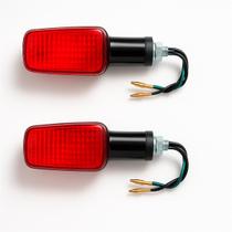 Pisca Vermelho Moto Honda CG Titan 125 150 Par Design Personalizado Forte Iluminação Resistente Pisca Vermelho Moto Honda CG Titan 125 150 Par Design Personalizado Forte Iluminação Resistente