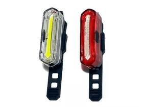 Piscas Traseiro e Dianteiro para Bike Absolute JY-6055 Usb Led