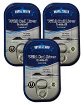 Pisces Distribution Royal Zenith Fígado de Bacalhau Selvagem 115 g x3 Pisces Distribution Royal Zenith Fígado de Bacalhau Selvagem 115 g x3