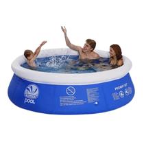 Piscina 1000 Litros Sunway Infantil PVC Resistente Fácil Montagem Verão Diversão Família Piscina 1000 Litros Sunway Infantil PVC Resistente Fácil Montagem Verão Diversão Família
