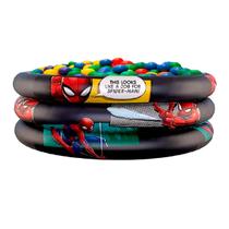 Piscina 100L Inflável Disney Homem Aranha Spider+50 Bolinhas