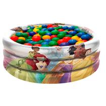 Piscina 100L Inflável Infantil Princesas Disney+50 Bolinhas