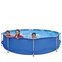 Piscina Acquablue Metal PVC Kit Reparação 6800 Litros Azul G31 - Gran Belo