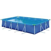 Piscina armaçao retangular premium 10.000 l - mor