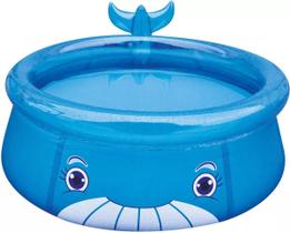 Piscina Baleia Azul 3D1400L Jilong 175X62cm Piscina Baleia Azul 3D1400L Jilong 175X62cm