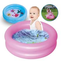 Piscina Banheira Infantil Pequena Redonda Bebê Verão Criança Cor Rosa