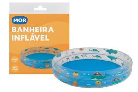 Piscina Banheira Inflável Infantil 80 Litros Verde Pequena